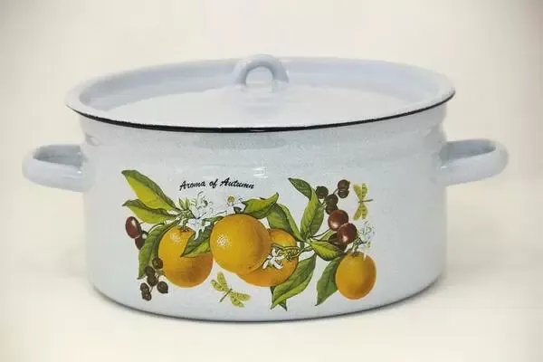 կաթսա էմալապատ